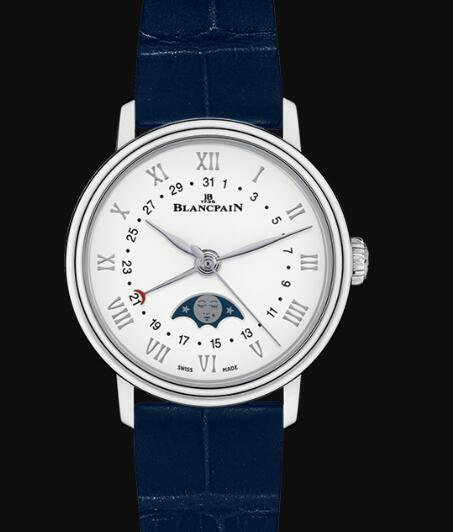 Blancpain Villeret Watch Review Quantième Phases de Lune Replica Watch 6106 1127 55A